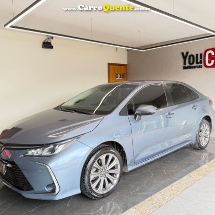 TOYOTA   COROLLA GLI 2.0 16V FLEX AUT.   CINZA 2023 2.0 FLEX