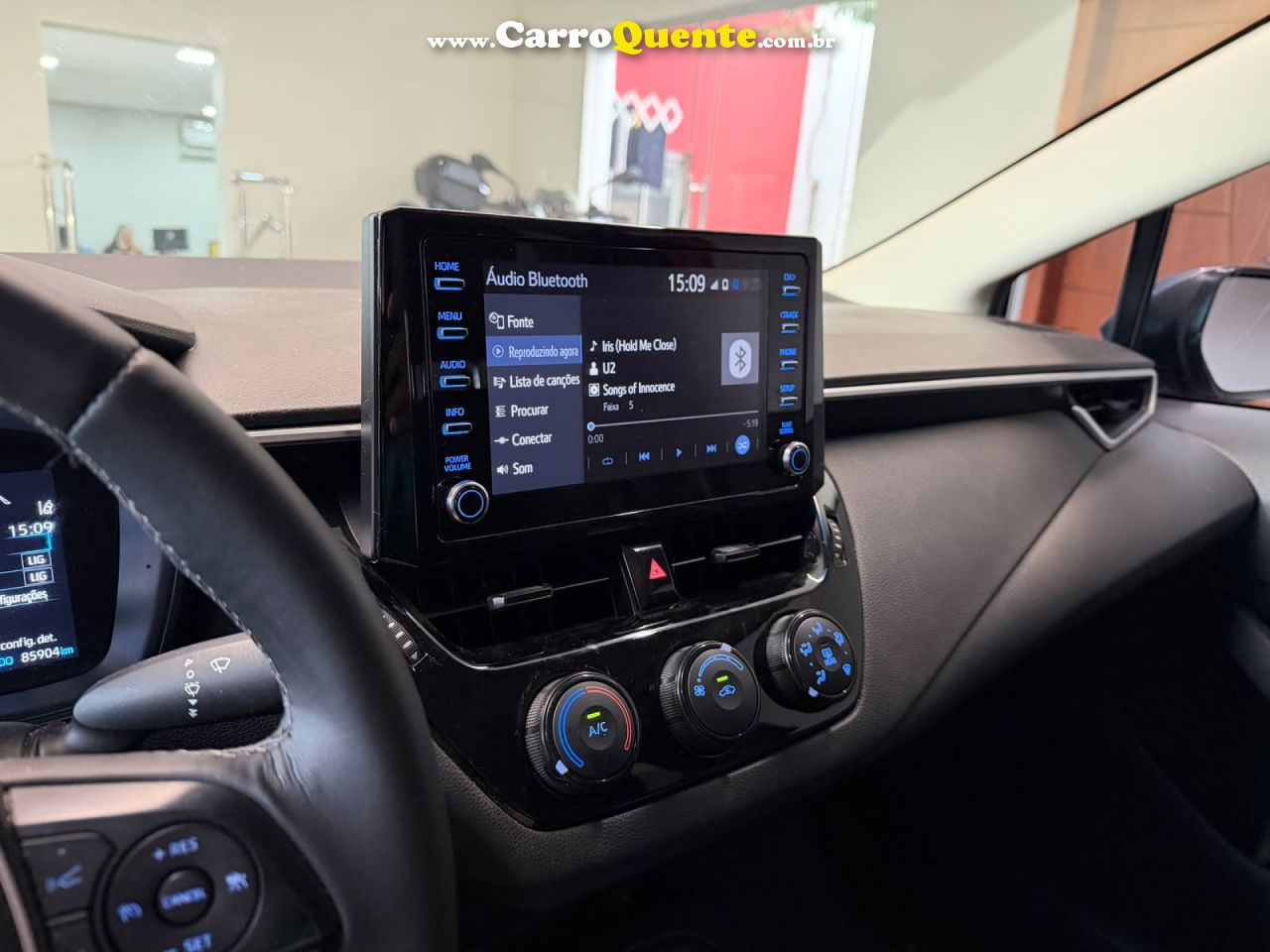 TOYOTA   COROLLA GLI 2.0 16V FLEX AUT.   CINZA 2023 2.0 FLEX - Loja
