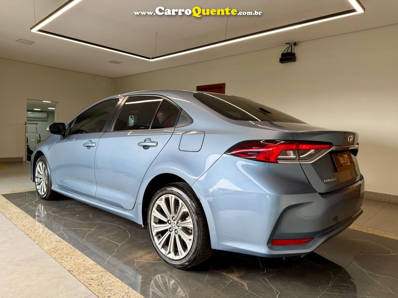 TOYOTA   COROLLA GLI 2.0 16V FLEX AUT.   CINZA 2023 2.0 FLEX - Loja