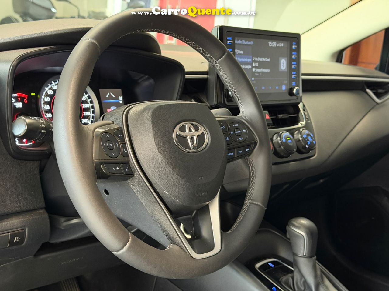 TOYOTA   COROLLA GLI 2.0 16V FLEX AUT.   CINZA 2023 2.0 FLEX - Loja