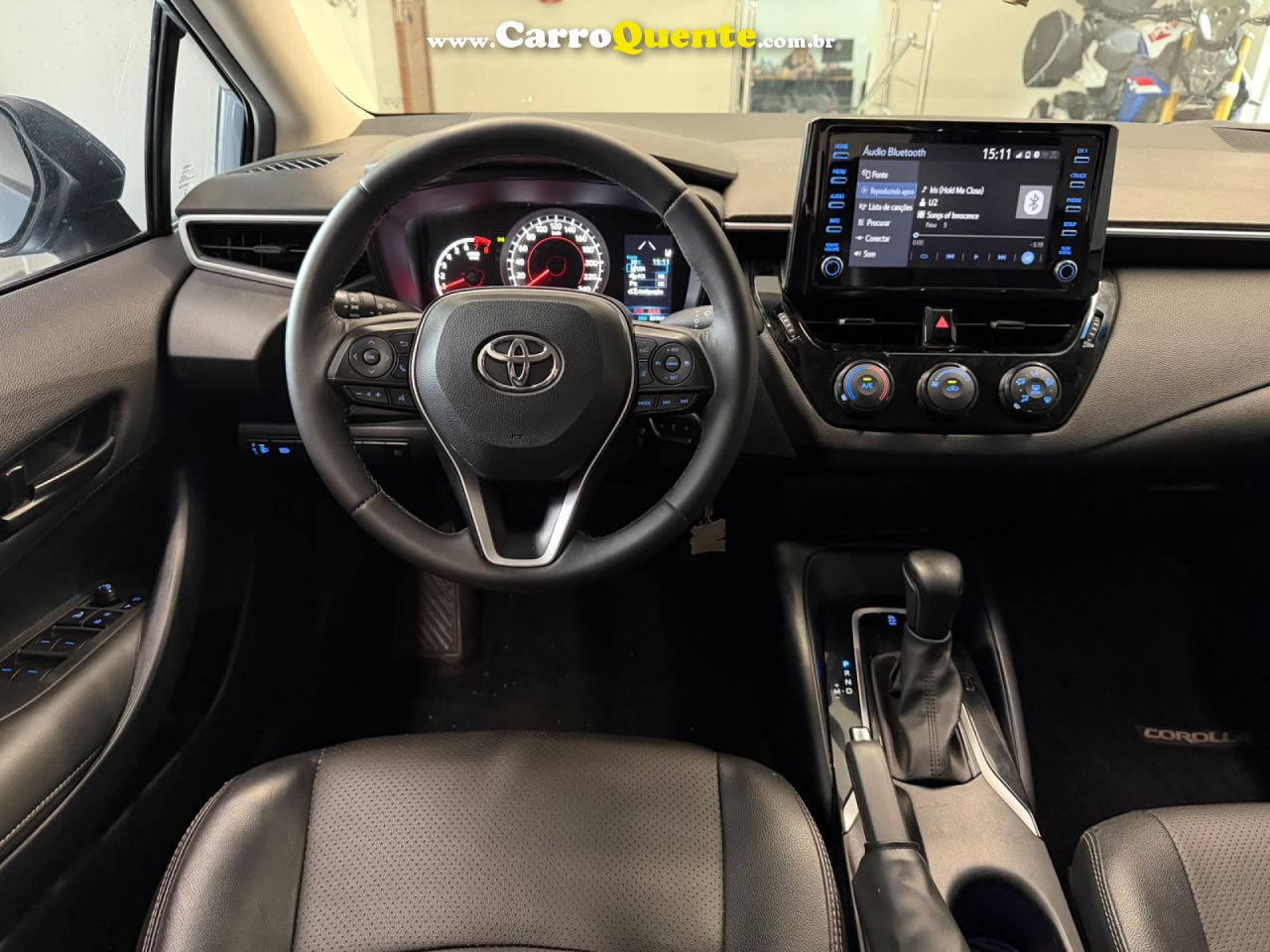 TOYOTA   COROLLA GLI 2.0 16V FLEX AUT.   CINZA 2023 2.0 FLEX - Loja