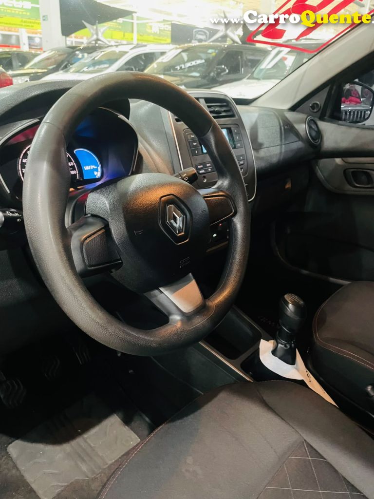 RENAULT   KWID ZEN 1.0 FLEX 12V 5P MEC.   VERMELHO 2019 1.0 FLEX - Loja