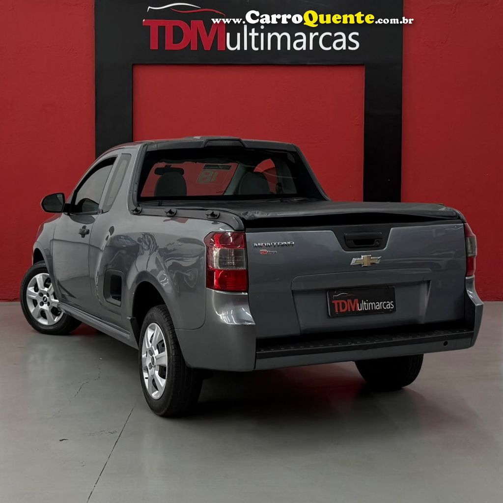 CHEVROLET   MONTANA LS 1.4 ECONOFLEX 8V 2P   CINZA 2018 1.4 FLEX - Loja