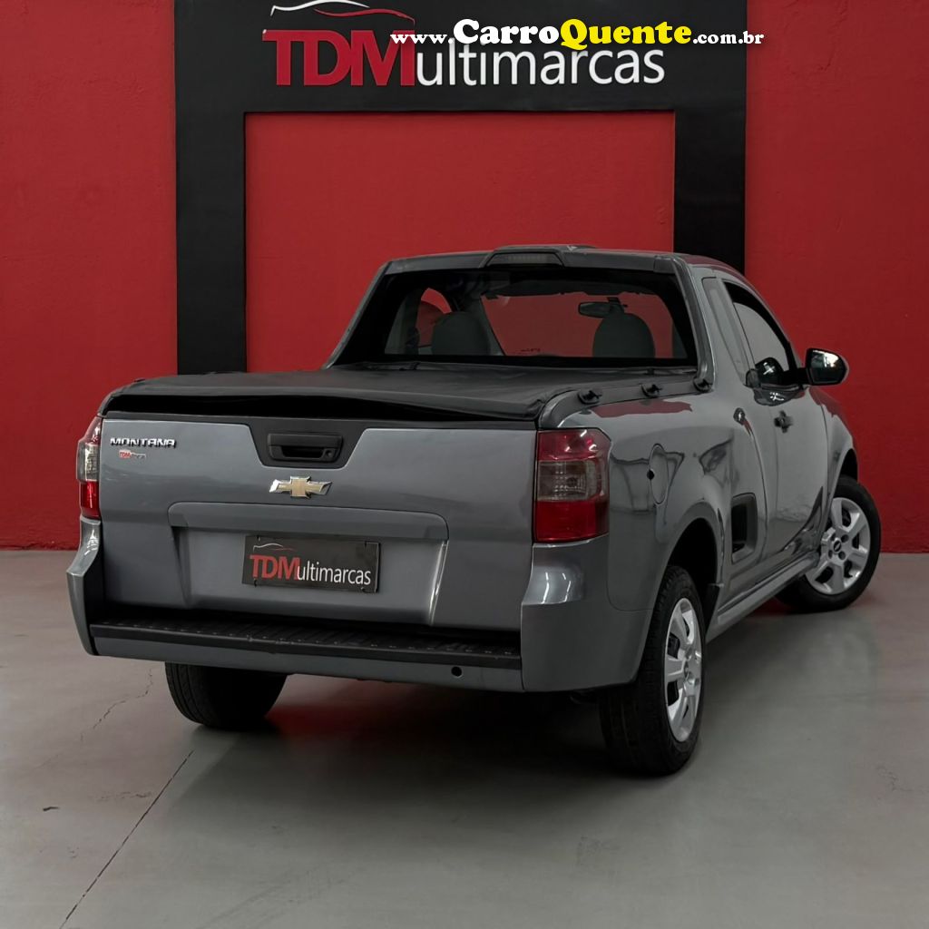 CHEVROLET   MONTANA LS 1.4 ECONOFLEX 8V 2P   CINZA 2018 1.4 FLEX - Loja