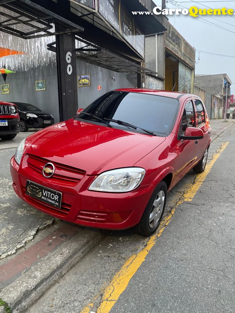 CHEVROLET   CELTA SPIRIT LT 1.0 MPFI 8V FLEXP. 5P   VERMELHO 2010 1.0 FLEX - Loja