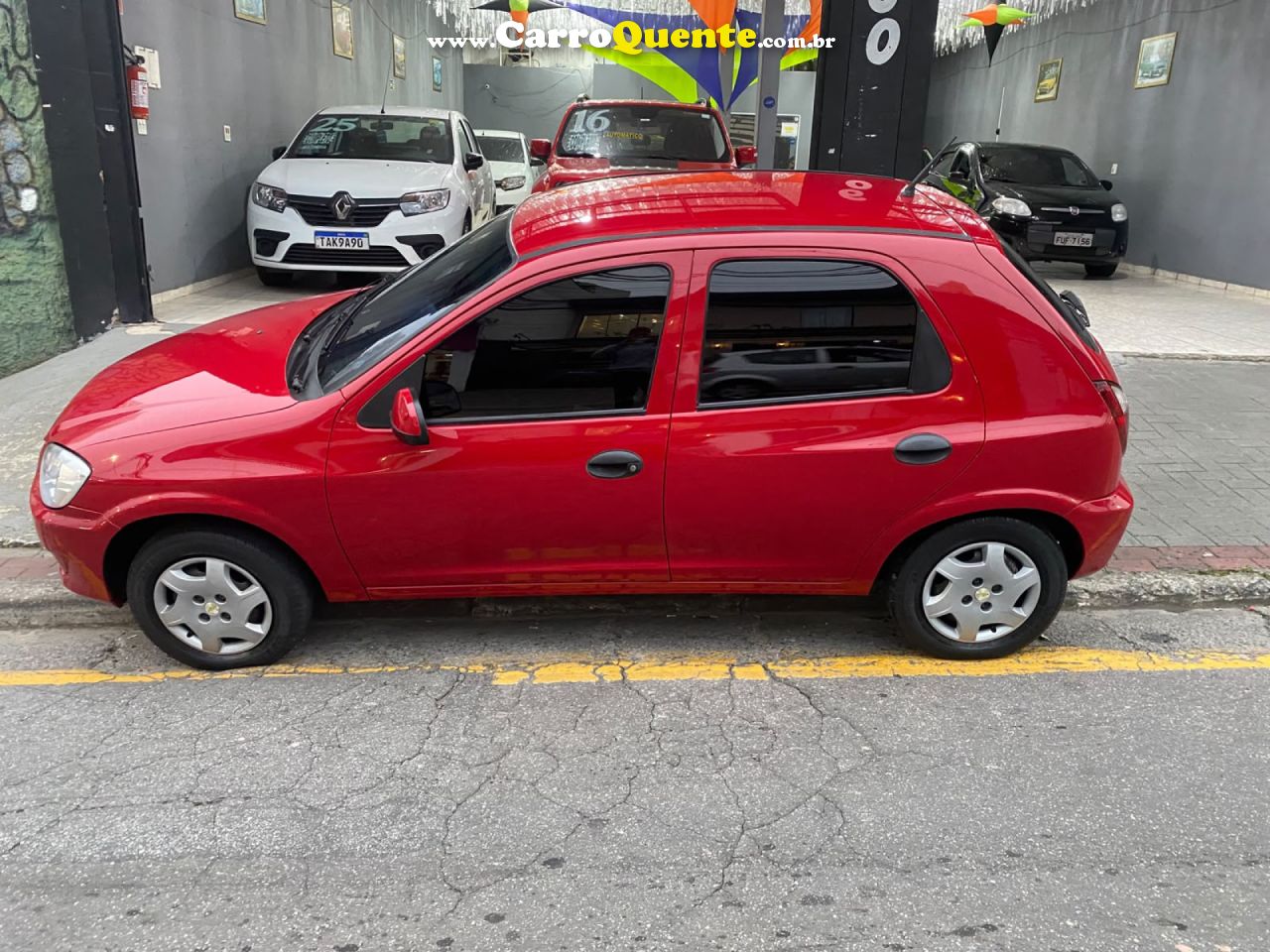 CHEVROLET   CELTA SPIRIT LT 1.0 MPFI 8V FLEXP. 5P   VERMELHO 2010 1.0 FLEX - Loja