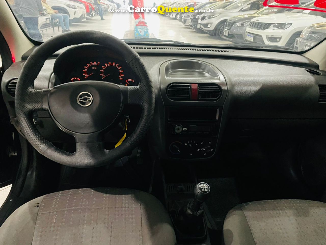 CHEVROLET   CORSA HAT. JOY 1.0 1.0 FLEXPOWER 8V 5P   PRETO 2009 1.0 FLEX - Loja