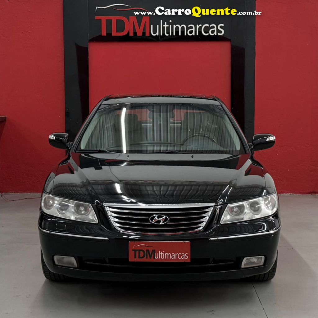 HYUNDAI   AZERA GLS 3.3 V6 24V 4P AUT.   PRETO 2010 3.3 GASOLINA - Loja
