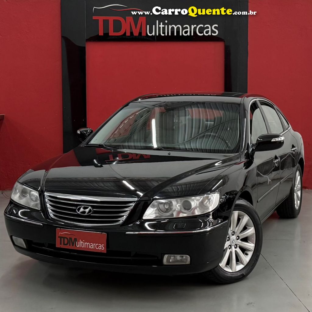 HYUNDAI   AZERA GLS 3.3 V6 24V 4P AUT.   PRETO 2010 3.3 GASOLINA - Loja