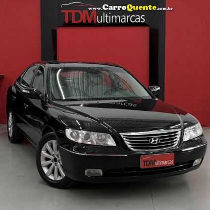 HYUNDAI   AZERA GLS 3.3 V6 24V 4P AUT.   PRETO 2010 3.3 GASOLINA
