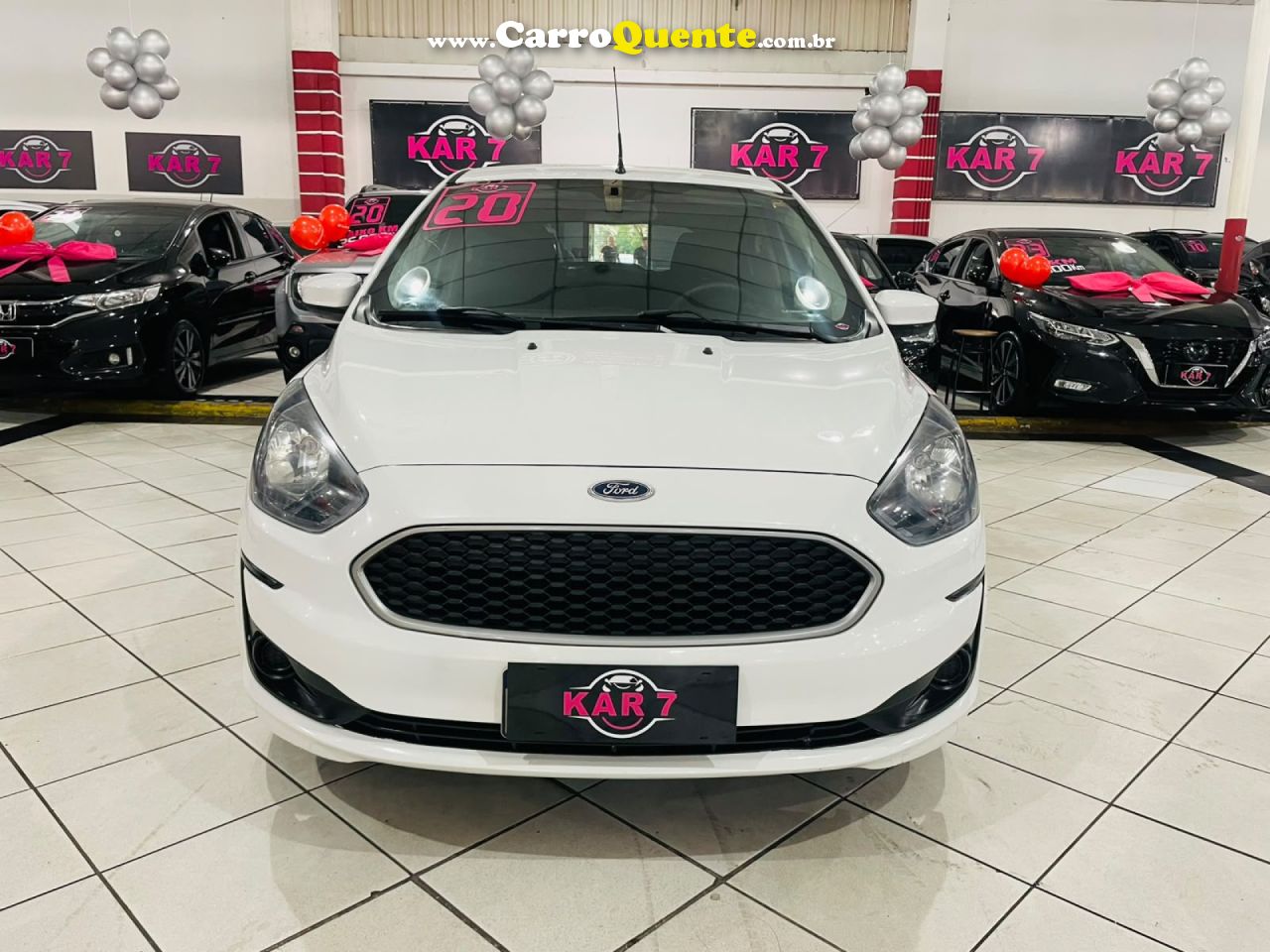 FORD   KA 1.0 SESE PLUS TIVCT FLEX 5P   BRANCO 2020 1.0 FLEX - Loja