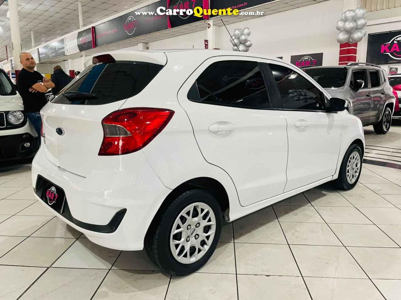 FORD   KA 1.0 SESE PLUS TIVCT FLEX 5P   BRANCO 2020 1.0 FLEX - Loja