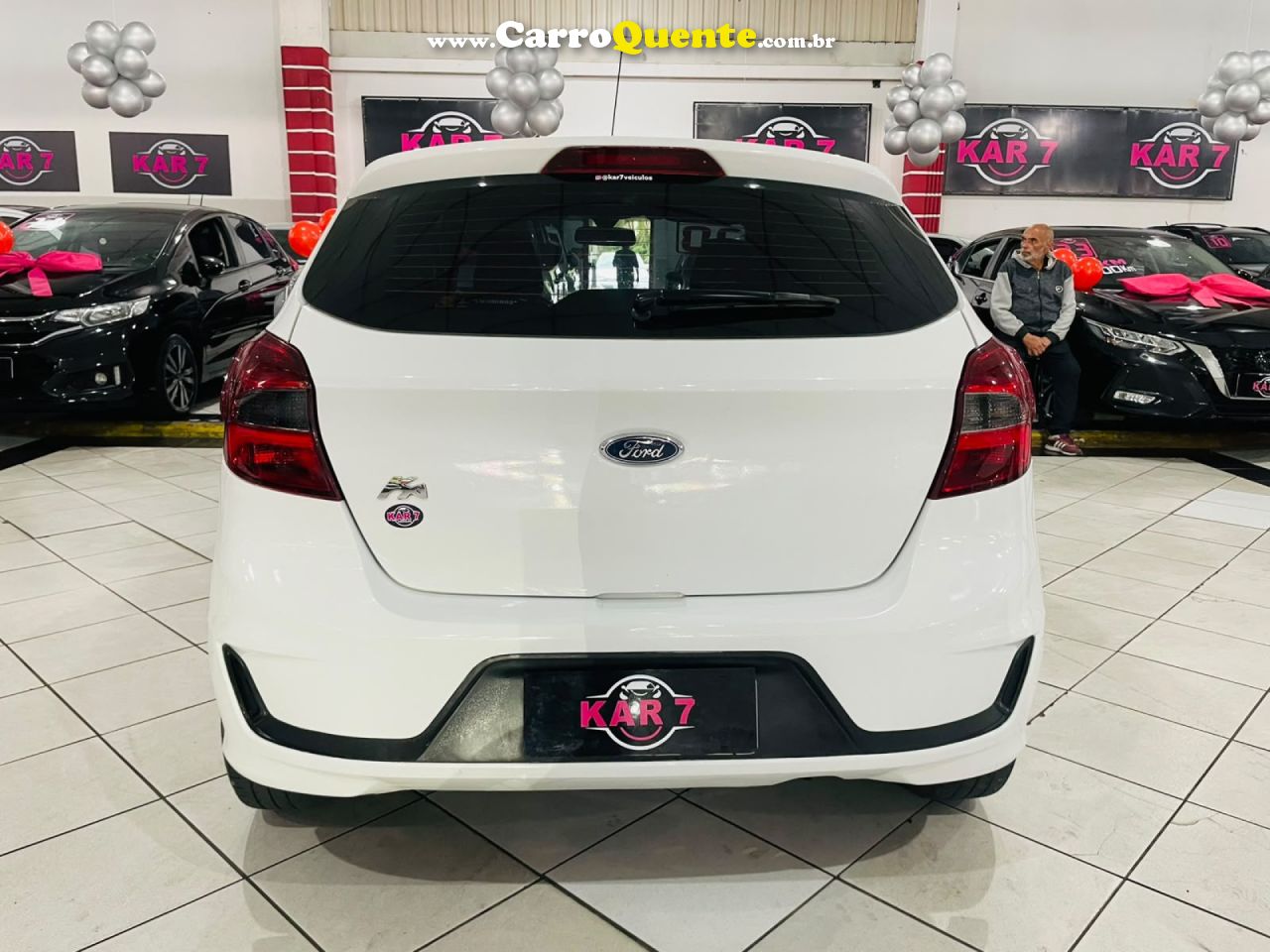 FORD   KA 1.0 SESE PLUS TIVCT FLEX 5P   BRANCO 2020 1.0 FLEX - Loja