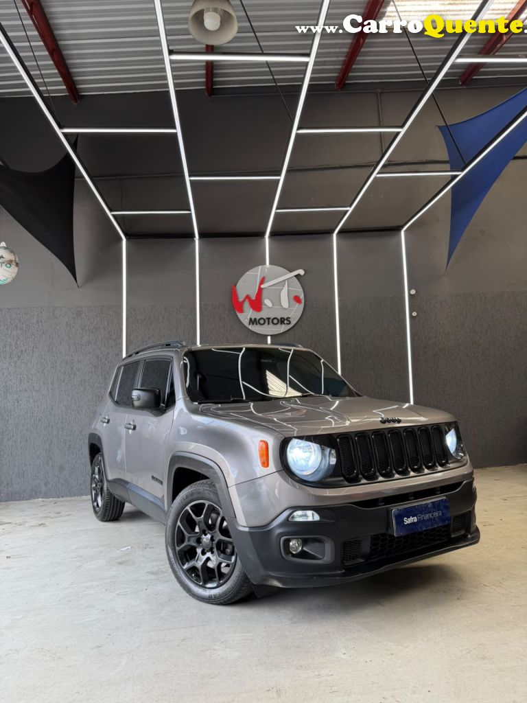 JEEP   RENEGADE SPORT 1.8 4X2 FLEX 16V AUT.   CINZA 2018 1.8 FLEX - Loja