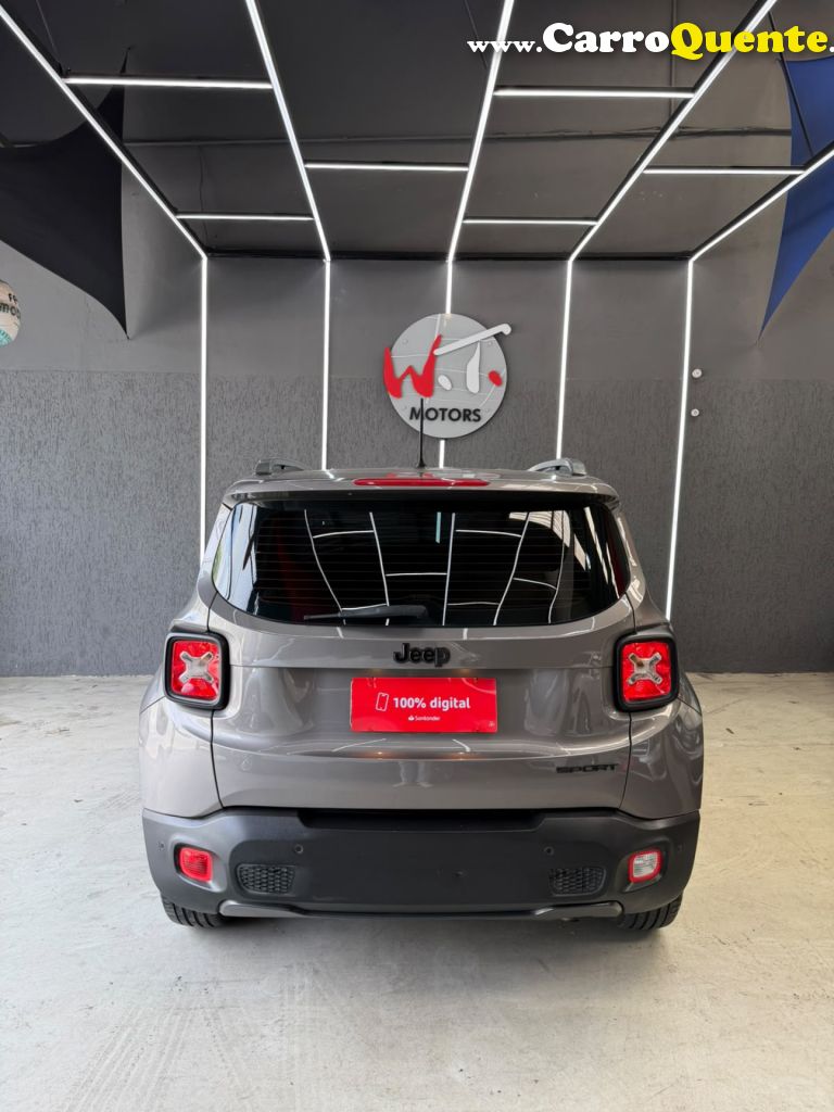 JEEP   RENEGADE SPORT 1.8 4X2 FLEX 16V AUT.   CINZA 2018 1.8 FLEX - Loja