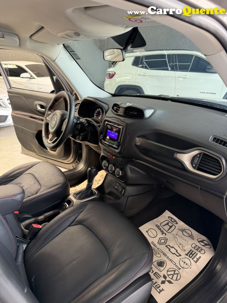 JEEP   RENEGADE SPORT 1.8 4X2 FLEX 16V AUT.   CINZA 2018 1.8 FLEX - Loja