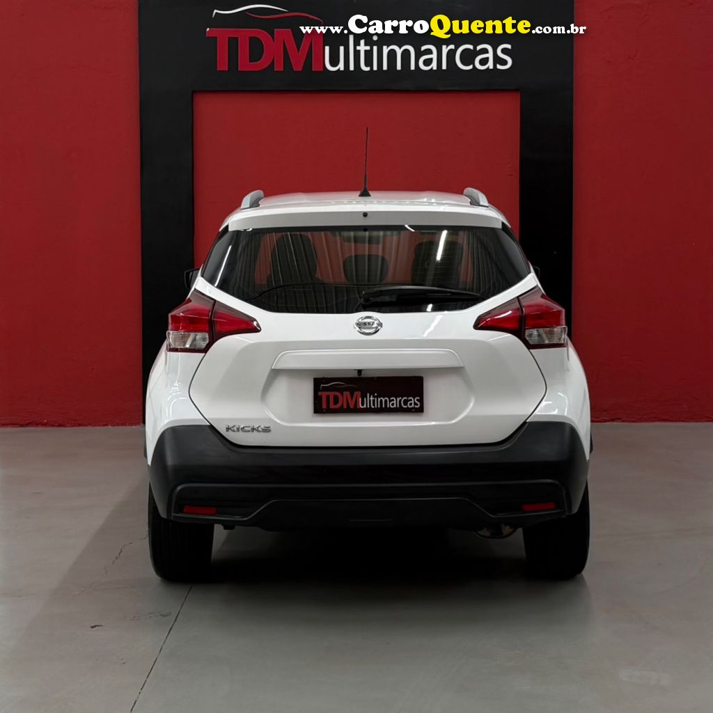 NISSAN   KICKS ACTIVE S 1.6 16V FLEX AUT.   BRANCO 2021 1.6 FLEX - Loja