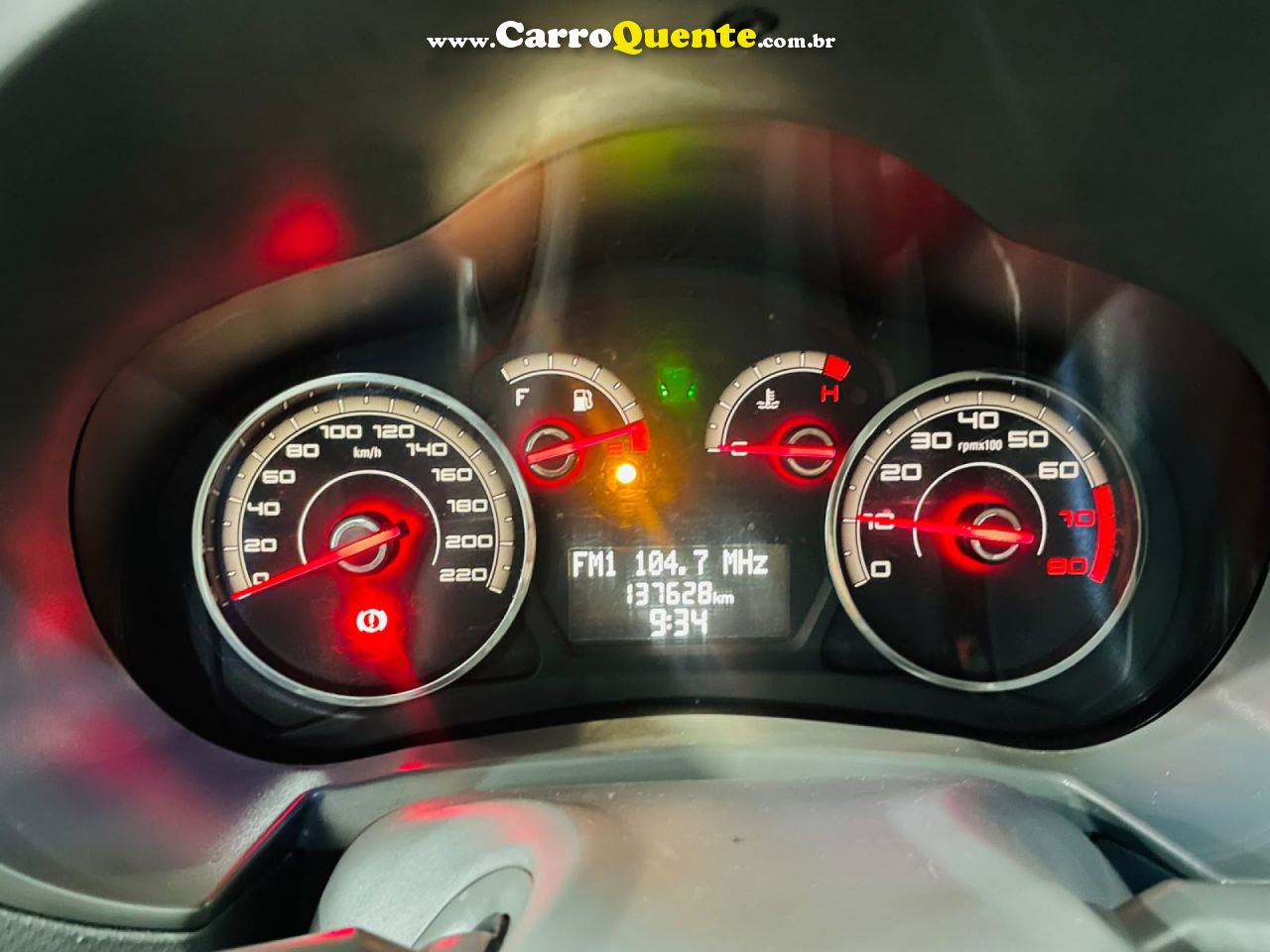 FIAT   PALIO ATTRACTIVE 1.0 EVO FIRE FLEX 8V 5P   VERMELHO 2013 1.0 FLEX - Loja