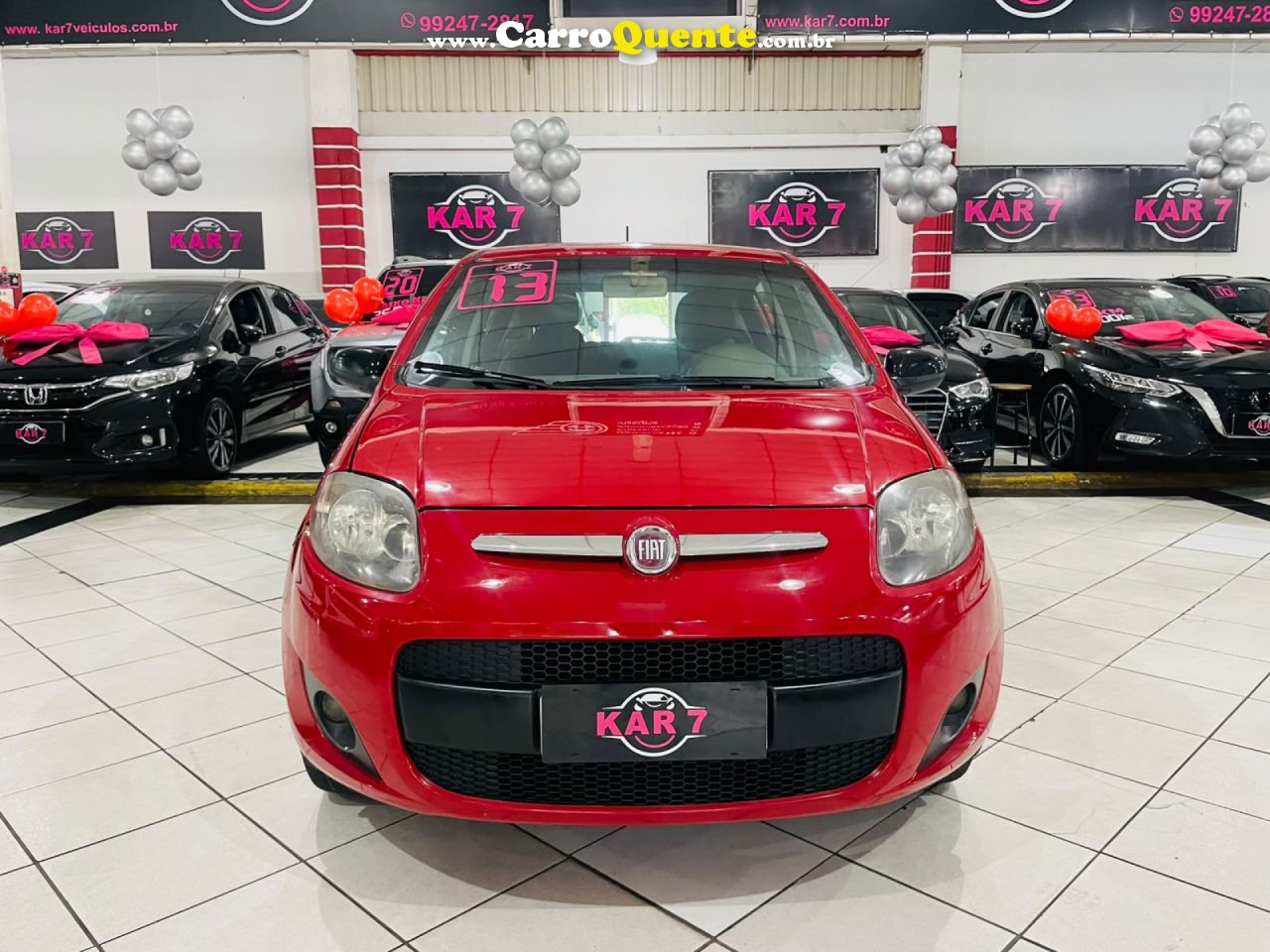 FIAT   PALIO ATTRACTIVE 1.0 EVO FIRE FLEX 8V 5P   VERMELHO 2013 1.0 FLEX - Loja
