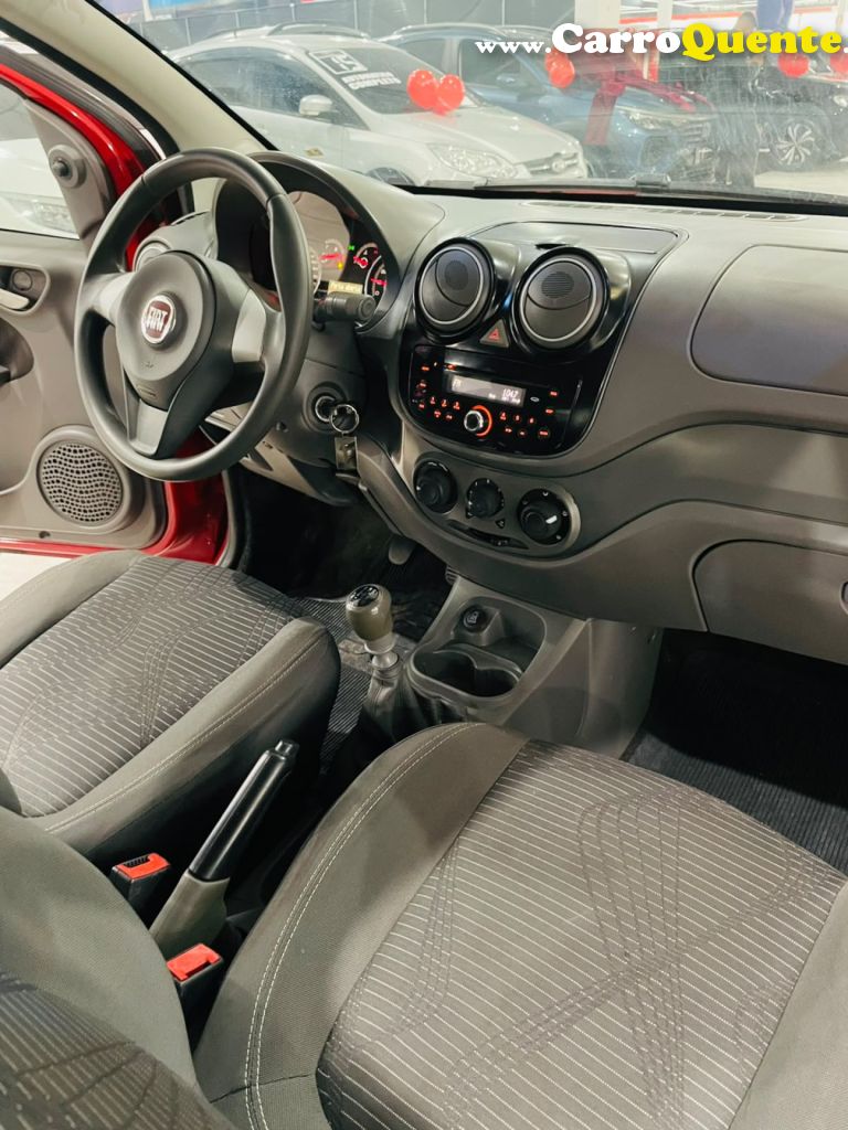 FIAT   PALIO ATTRACTIVE 1.0 EVO FIRE FLEX 8V 5P   VERMELHO 2013 1.0 FLEX - Loja