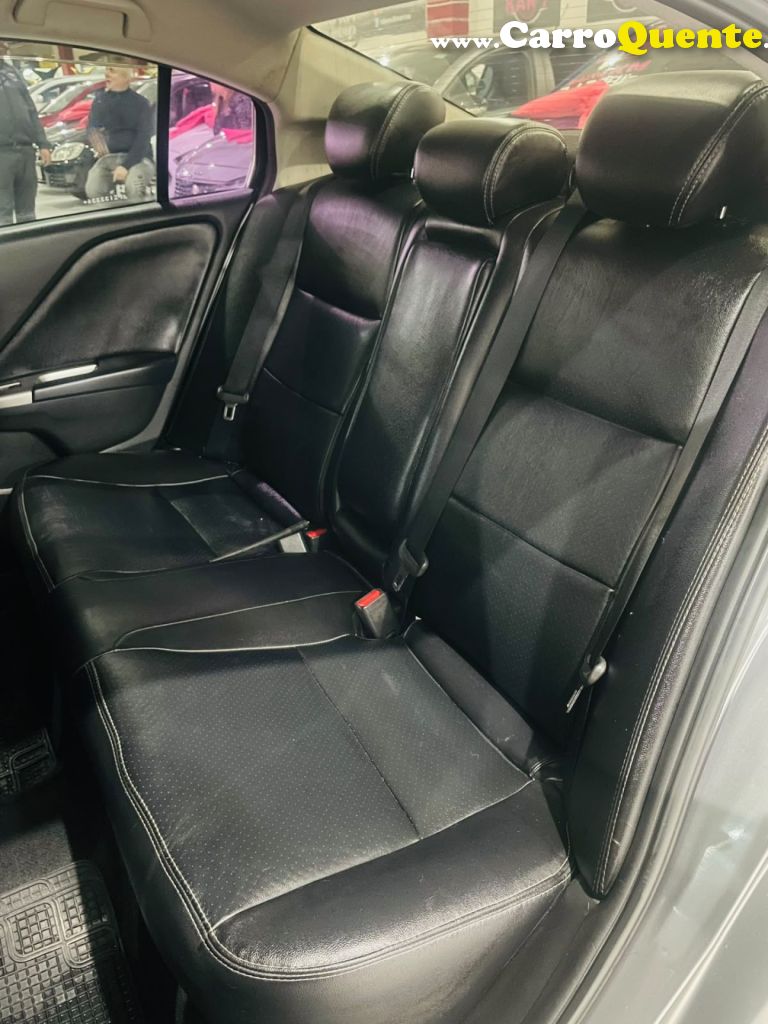 HONDA   CITY SEDAN EX 1.5 FLEX 16V 4P AUT.   CINZA 2015 1.5 FLEX - Loja