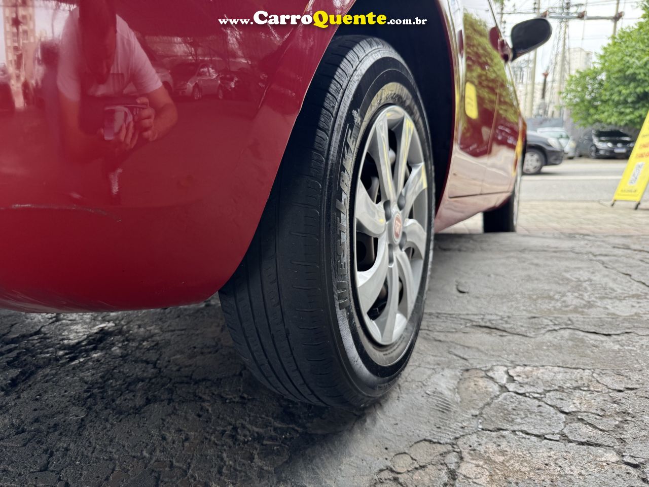 FIAT   PALIO ATTRACTIVE 1.0 EVO FIRE FLEX 8V 5P   VERMELHO 2013 1.0 FLEX - Loja