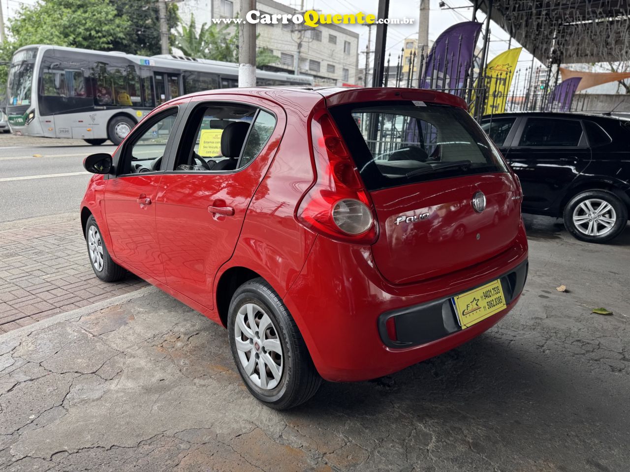 FIAT   PALIO ATTRACTIVE 1.0 EVO FIRE FLEX 8V 5P   VERMELHO 2013 1.0 FLEX - Loja