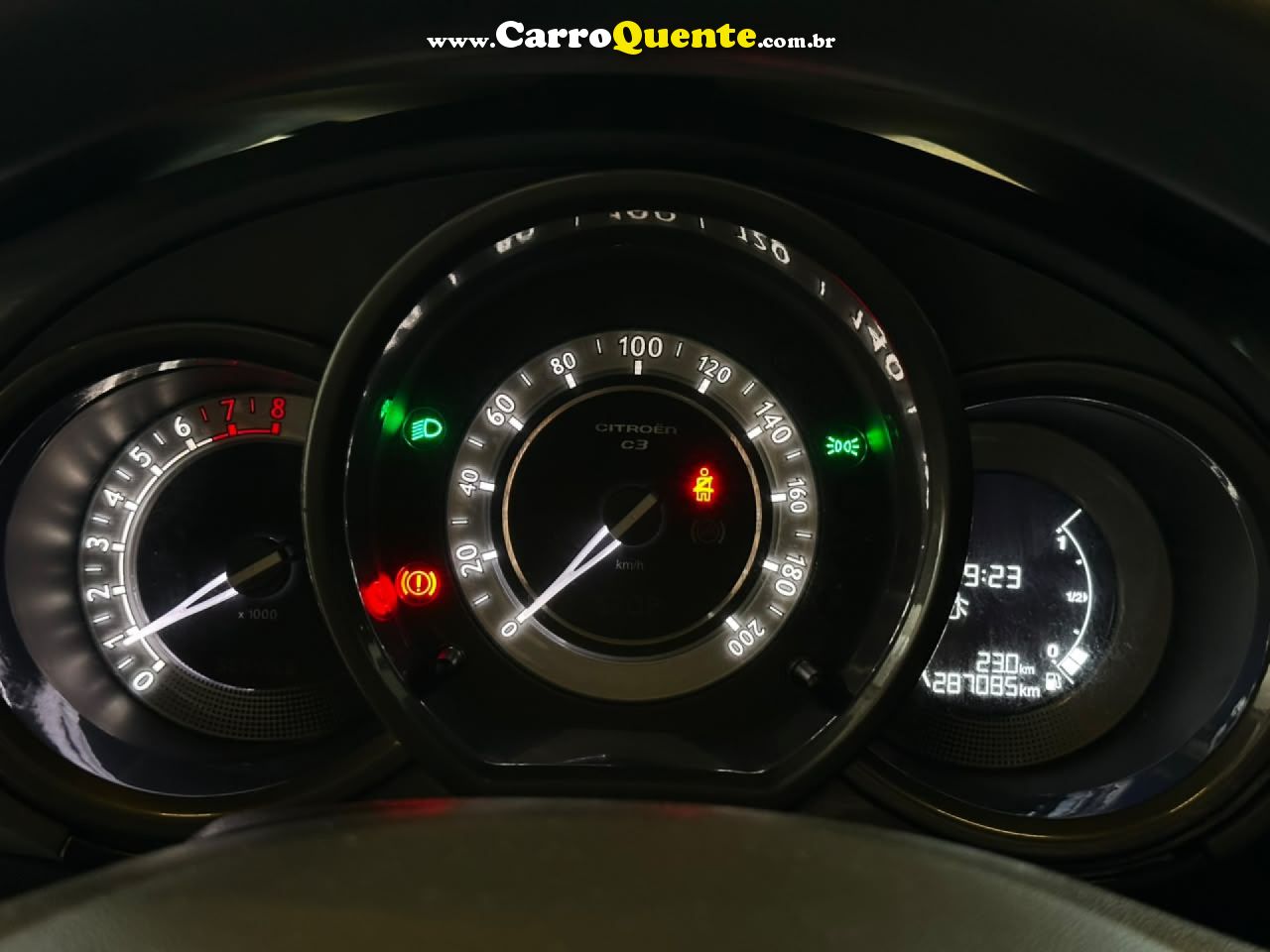 CITROËN   C3 ATTRACTION    BRANCO 2015 1.5 FLEX - Loja