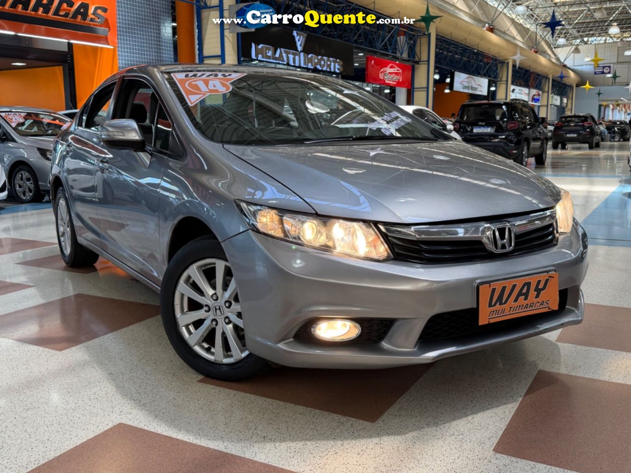 HONDA CIVIC 2.0 LXR 16V 2014 - Loja
