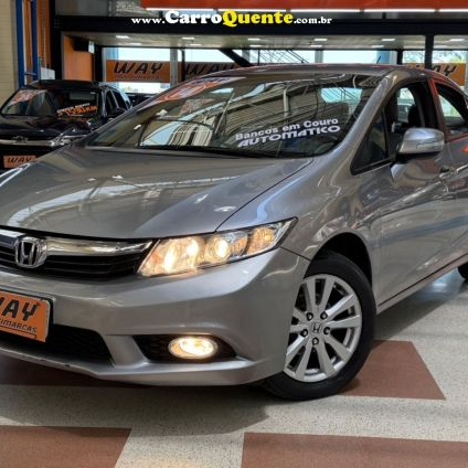 HONDA CIVIC 2.0 LXR 16V 2014
