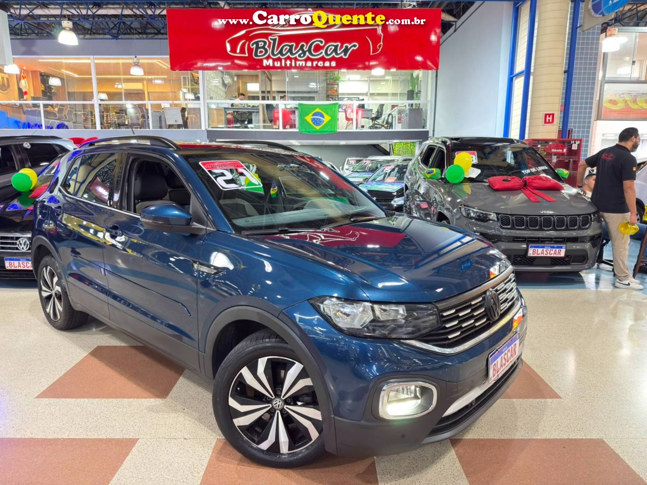 VOLKSWAGEN T-CROSS 1.0 200 TSI TOTAL COMFORTLINE 2021 - Loja
