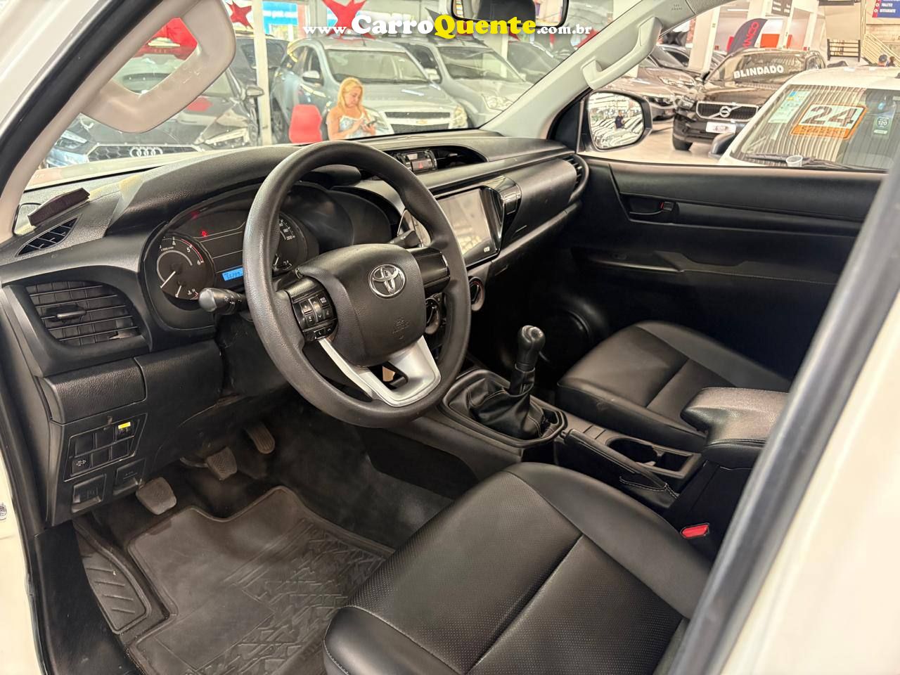 HILUX 2.8 D-4D TURBO CD POWER PACK 4X4 C/ BAIXA KM 2024 - Loja