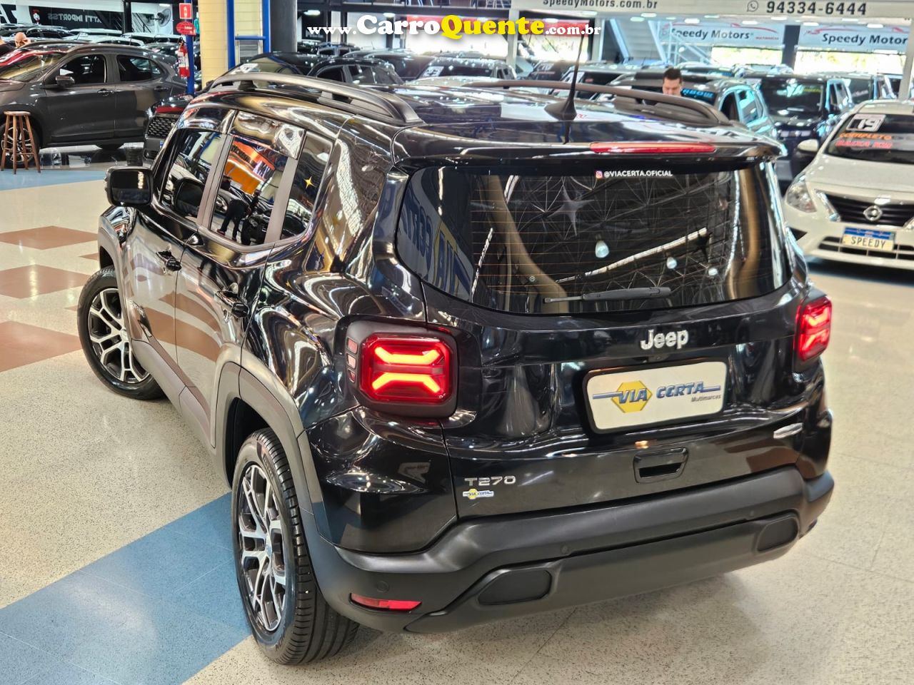 JEEP RENEGADE 1.3 TURBO LONGITUDE * GARANTIA DE FÁBRICA * 2024 - Loja