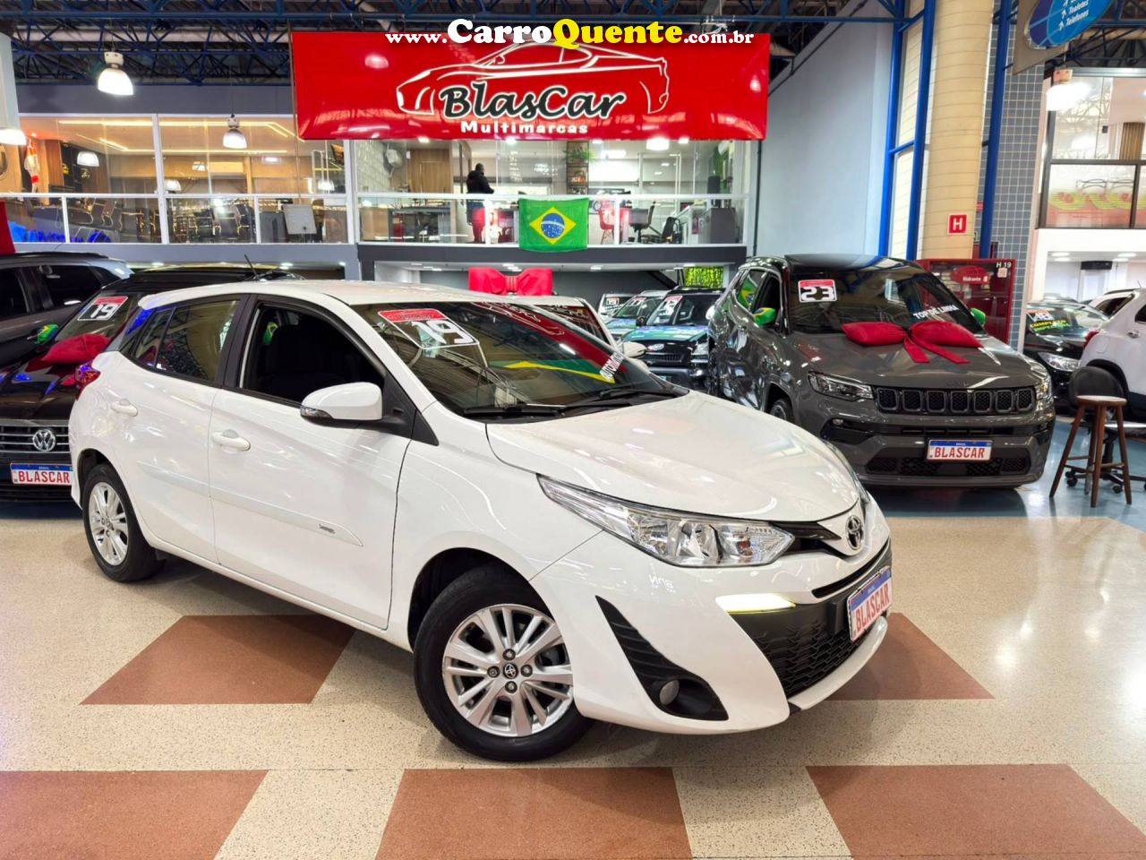 TOYOTA YARIS 1.3 16V XL PLUS TECH MULTIDRIVE 2019 - Loja