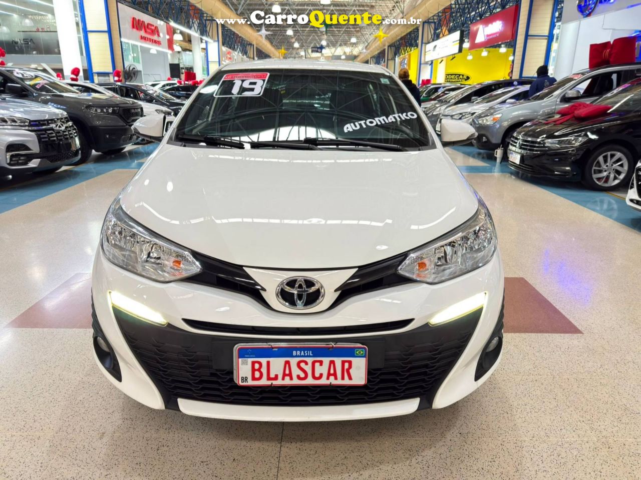 TOYOTA YARIS 1.3 16V XL PLUS TECH MULTIDRIVE 2019 - Loja