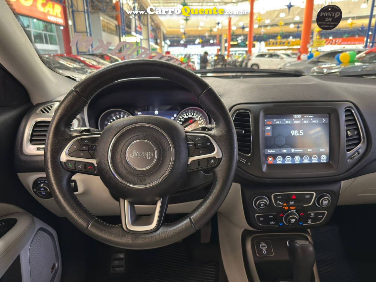 JEEP COMPASS 2.0 16V LONGITUDE 2020 - Loja