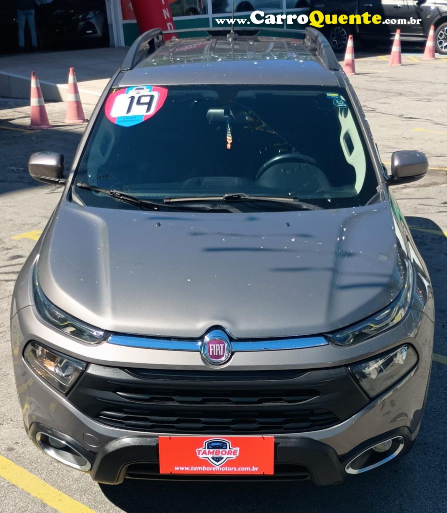 FIAT   TORO FREEDOM 1.8 16V FLEX AUT.   CINZA 2020 1.8 FLEX - Loja