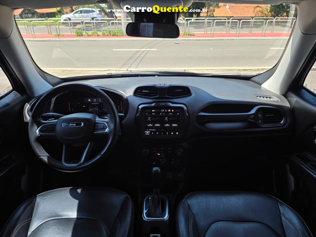 JEEP   RENEGADE LONG. T270 1.3 TB 4X2 FLEX AUT.   PRETO 2023 1.3 FLEX - Loja