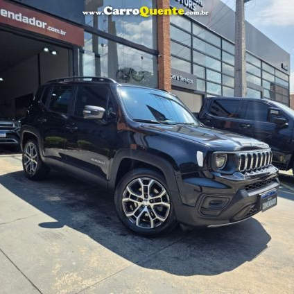 JEEP   RENEGADE LONG. T270 1.3 TB 4X2 FLEX AUT.   PRETO 2023 1.3 FLEX