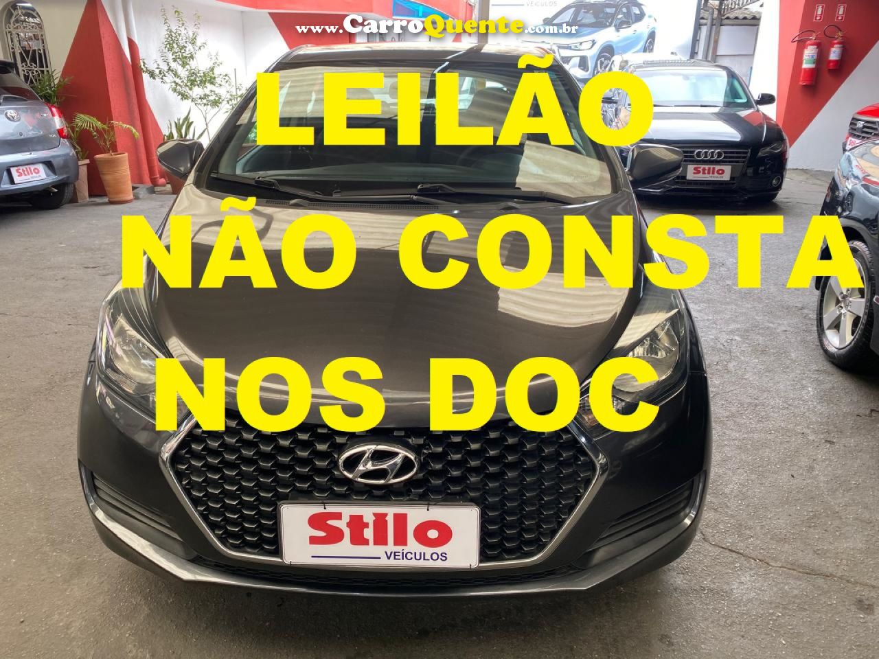 HYUNDAI   HB20 C.STYLEC.PLUS 1.6 FLEX 16V AUT.   CINZA 2019 1.6 FLEX - Loja