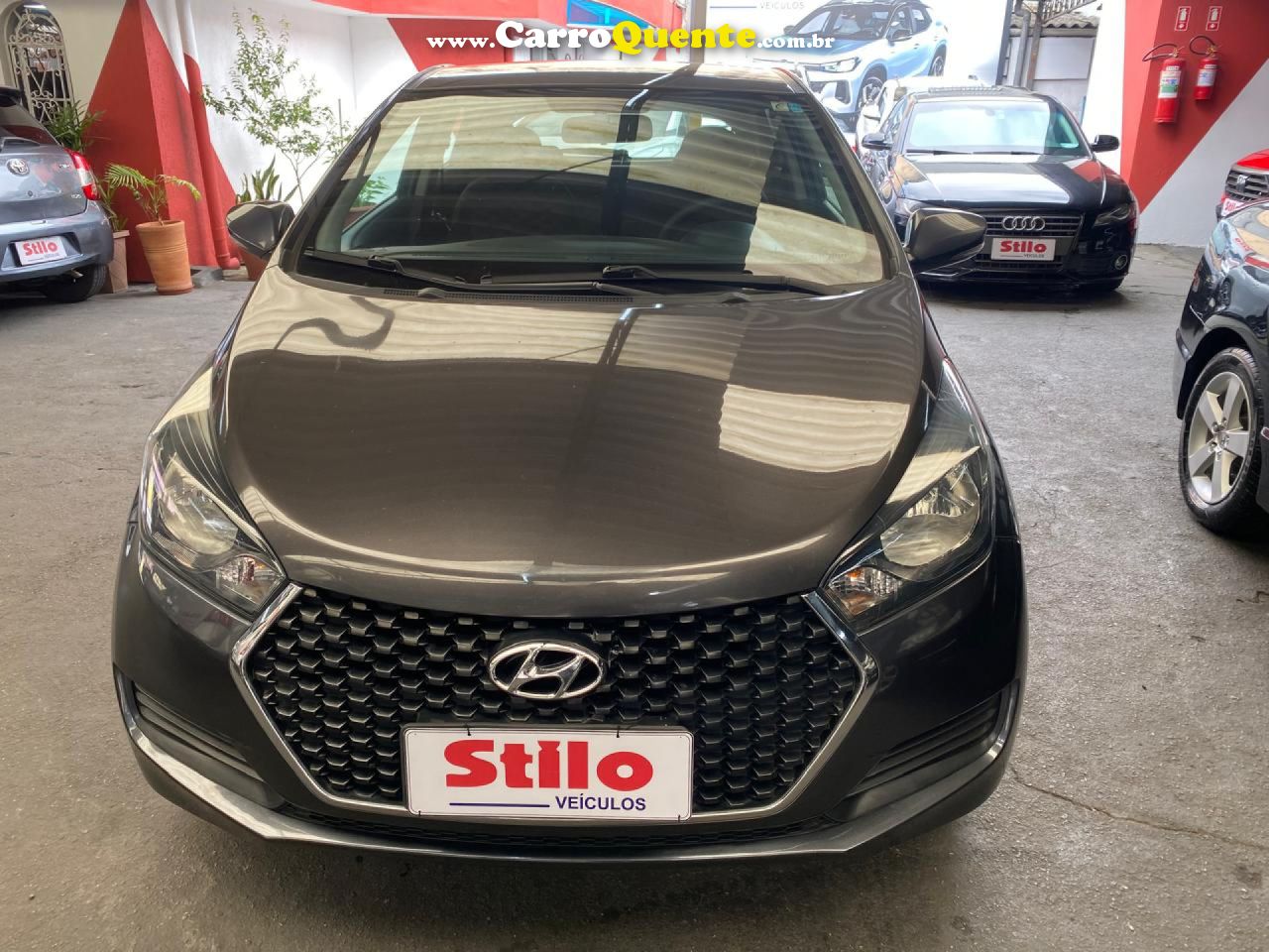 HYUNDAI   HB20 C.STYLEC.PLUS 1.6 FLEX 16V AUT.   CINZA 2019 1.6 FLEX - Loja