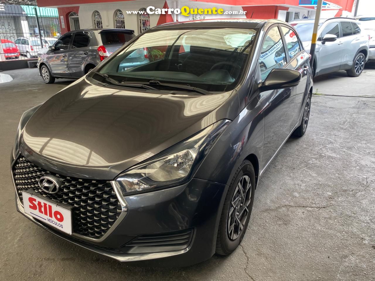 HYUNDAI   HB20 C.STYLEC.PLUS 1.6 FLEX 16V AUT.   CINZA 2019 1.6 FLEX - Loja