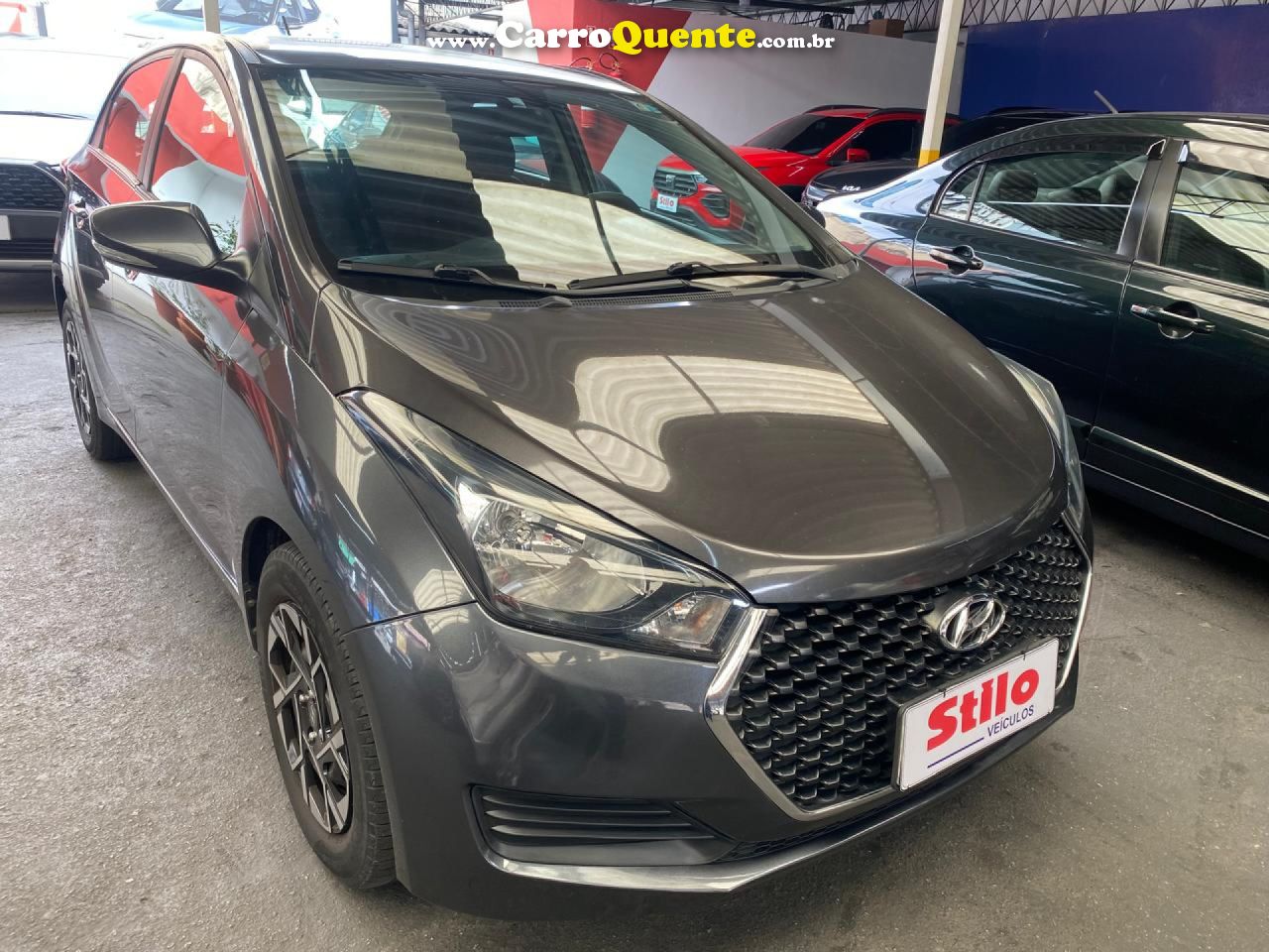HYUNDAI   HB20 C.STYLEC.PLUS 1.6 FLEX 16V AUT.   CINZA 2019 1.6 FLEX - Loja