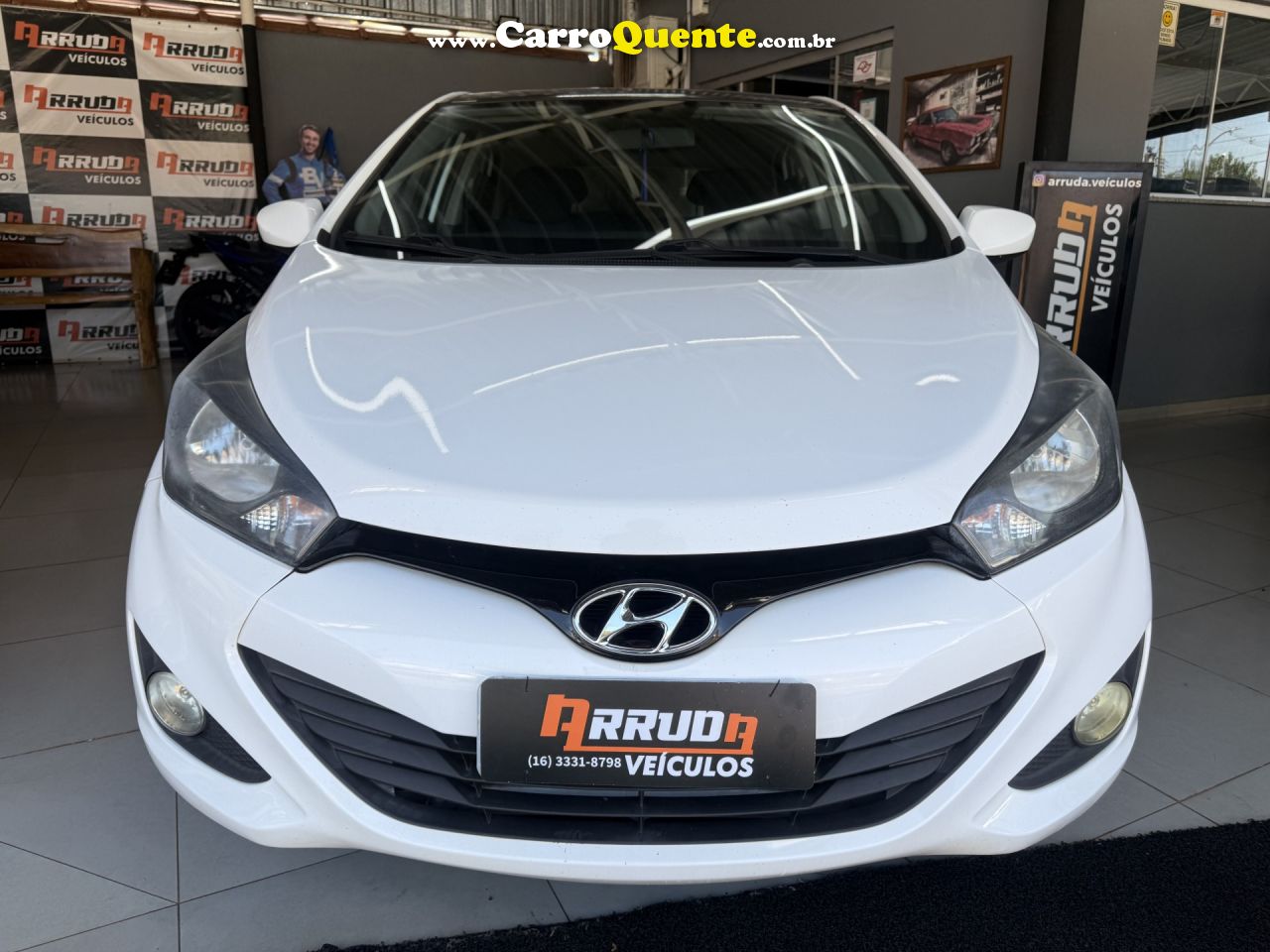 HYUNDAI   HB20 C.STYLEC.PLUS 1.6 FLEX 16V AUT.   BRANCO 2015 1.6 FLEX - Loja