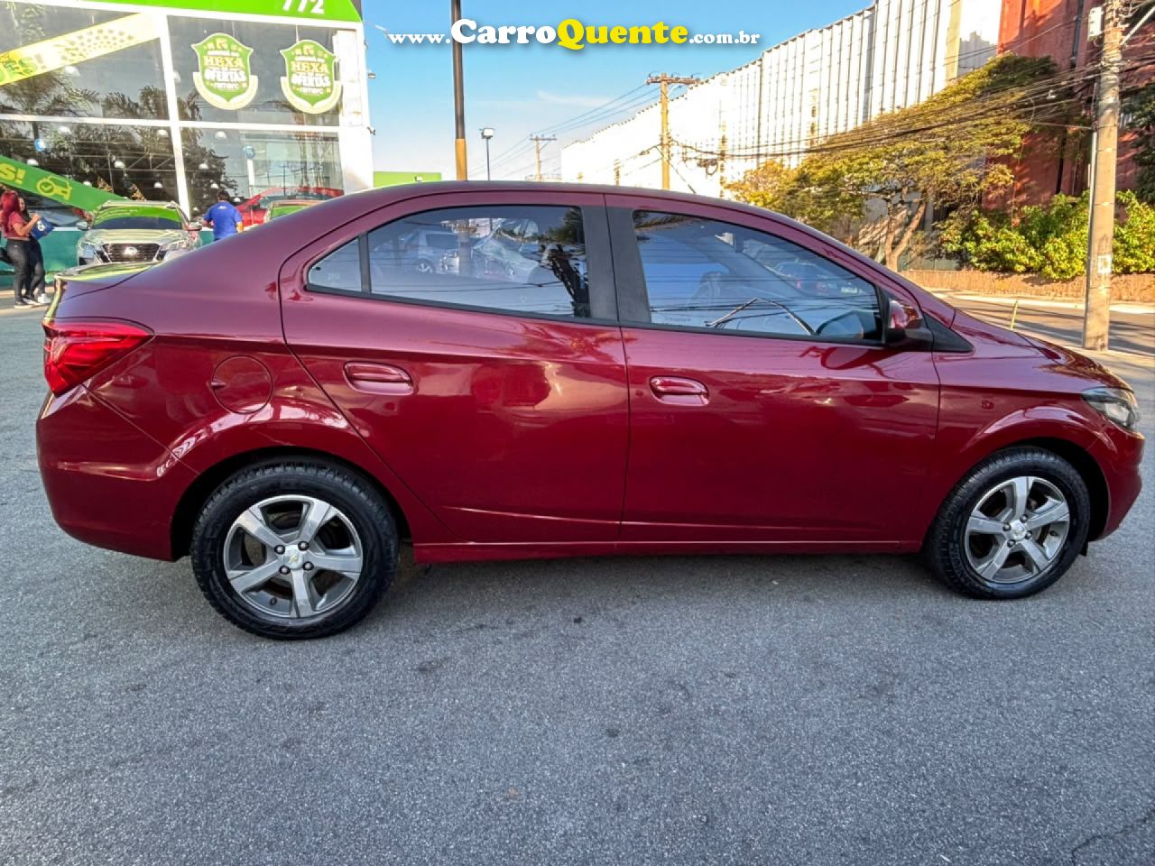 CHEVROLET   PRISMA SED. LTZ 1.4 8V FLEXPOWER 4P AUT.   VERMELHO 2017 1.4 FLEX - Loja