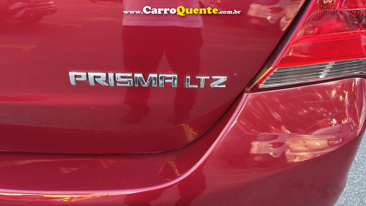 CHEVROLET   PRISMA SED. LTZ 1.4 8V FLEXPOWER 4P AUT.   VERMELHO 2017 1.4 FLEX - Loja