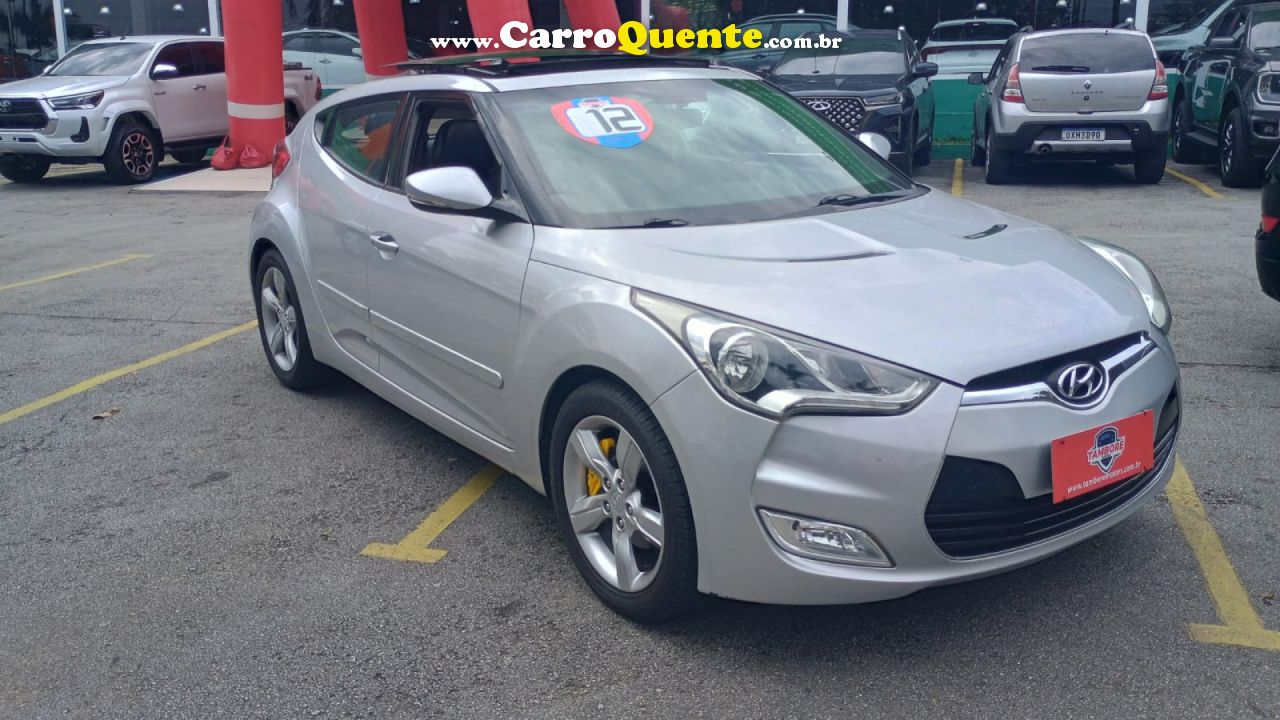 HYUNDAI   VELOSTER 1.6 16V  140CV AUT.   PRATA 2012 1.6 GASOLINA - Loja