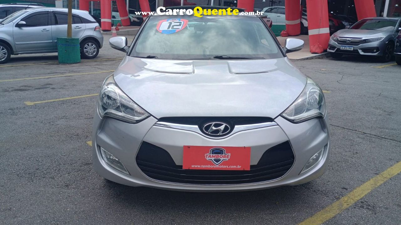HYUNDAI   VELOSTER 1.6 16V  140CV AUT.   PRATA 2012 1.6 GASOLINA - Loja