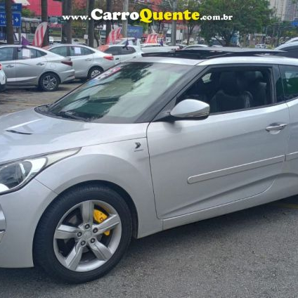 HYUNDAI   VELOSTER 1.6 16V  140CV AUT.   PRATA 2012 1.6 GASOLINA