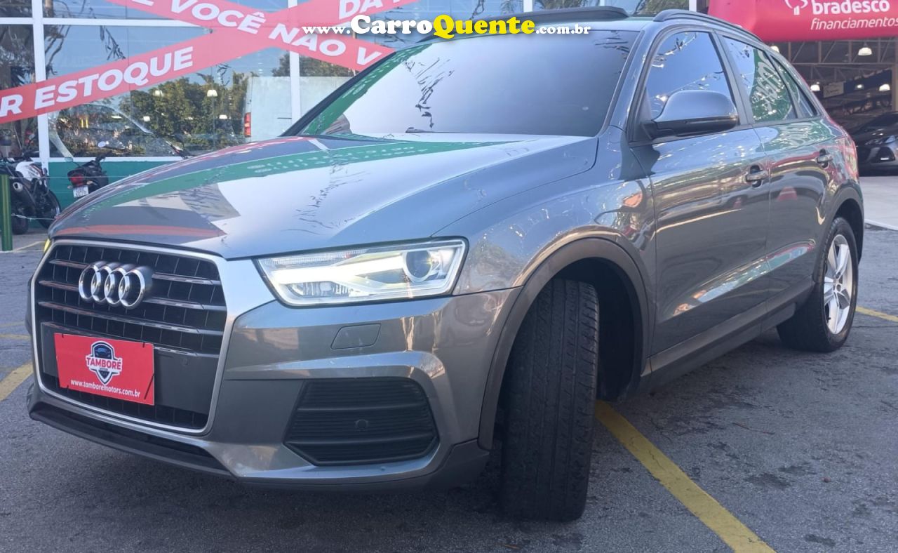 AUDI   Q3 1.4 TFSITFSI FLEX S-TRONIC 5P   CINZA 2017 1.4 FLEX - Loja
